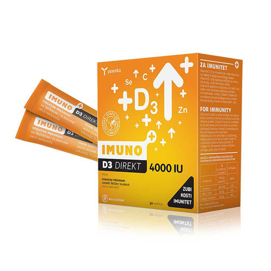 Yasenka Imuno D3 direkt 4000 IU, 30 vrečic