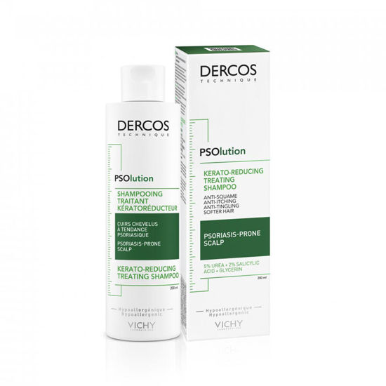 Vichy Dercos PSOlution šampon za lasišče nagnjeno k luskavici, 200 mL