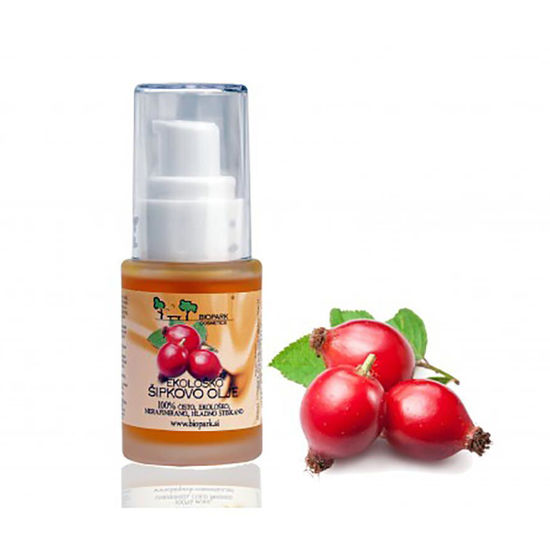 Biopark ekološko šipkovo olje, 30 mL