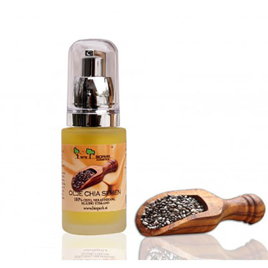 Biopark ekološko olje Chia semen, 30 mL