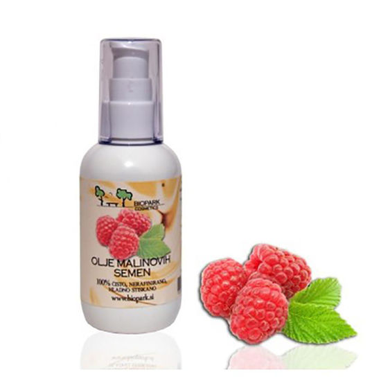 Biopark olje malinovih semen, 100 mL