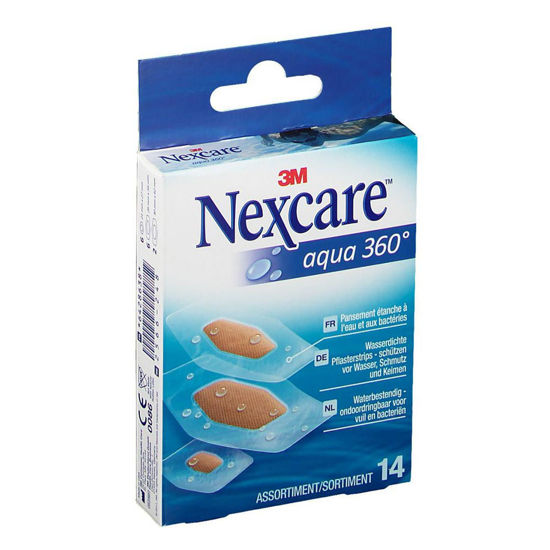 Nexcare Aqua Clear vodoodporni obliži, 14 obližev