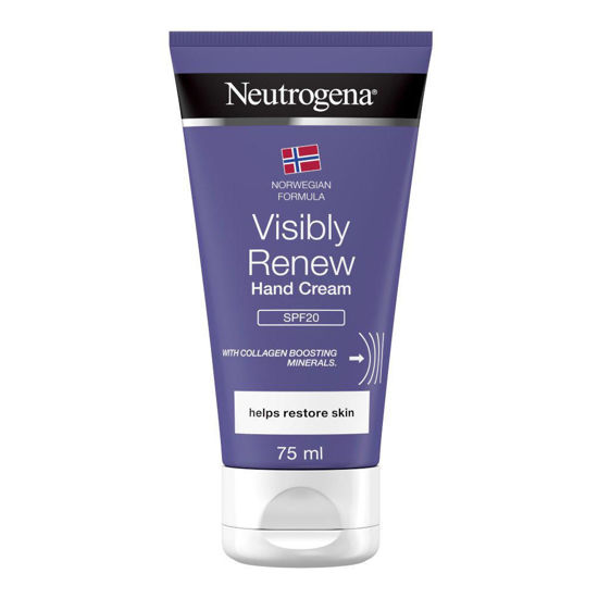Neutrogena Visibly Renew krema za roke z ZF20, 75 mL