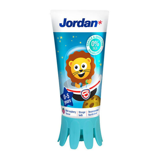 Jordan Kids 0 – 5 let (1000 ppm fluorida) zobna pasta, 50 mL