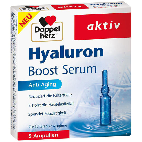 Doppelherz Aktiv Hyaluron Boost serum anti-aging ampula, 5x2 mL