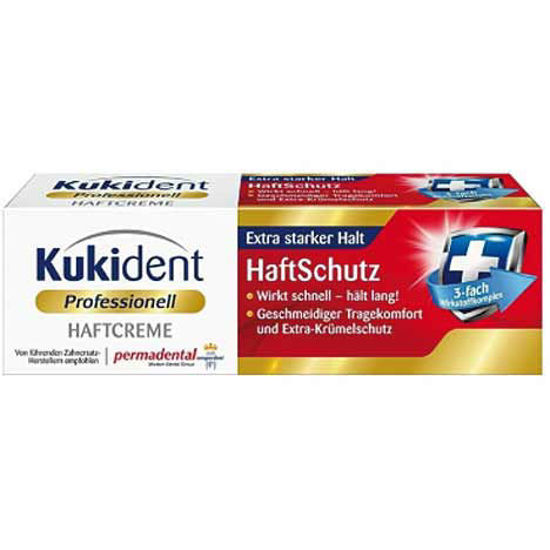 Kukident Professional Extra Stark močno lepilo za proteze, 40 mL