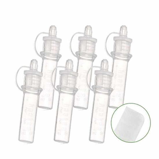 Haakaa silikonski zbiralci kolostruma set  - predsterilizirani, 6x4 mL