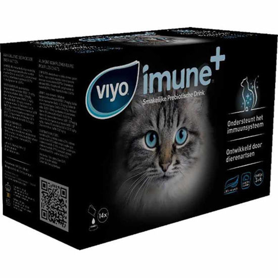 Viyo imune + prebiotični napitek za mačke - vrečice, 14x30 mL