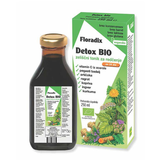 Floradix Detox Bio tonik, 250 mL