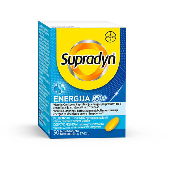Supradyn energija 50 plus, 30 tablet