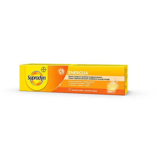 Supradyn Energija Q10 šumeče tablete, 15 tablet