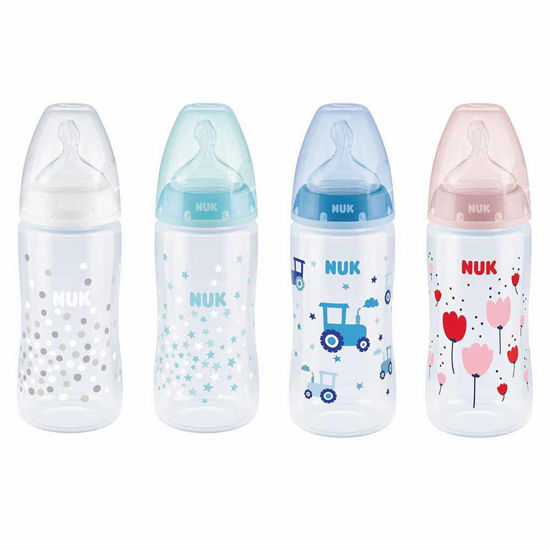 Nuk First Choice Plus PP steklenička z indikatorjem temperature, 150 ali 300 mL