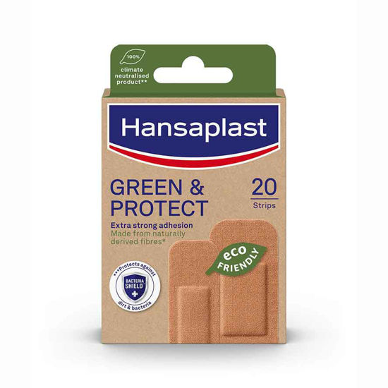 Hansaplast Green & Protect obliži, 20 obližev