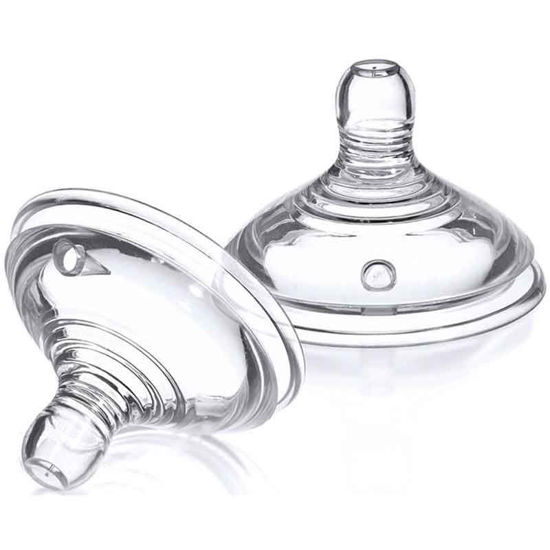 Tommee Tippee cucelj 6+ hitri pretok ali odprtina za gosto hrano, 2 cuclja