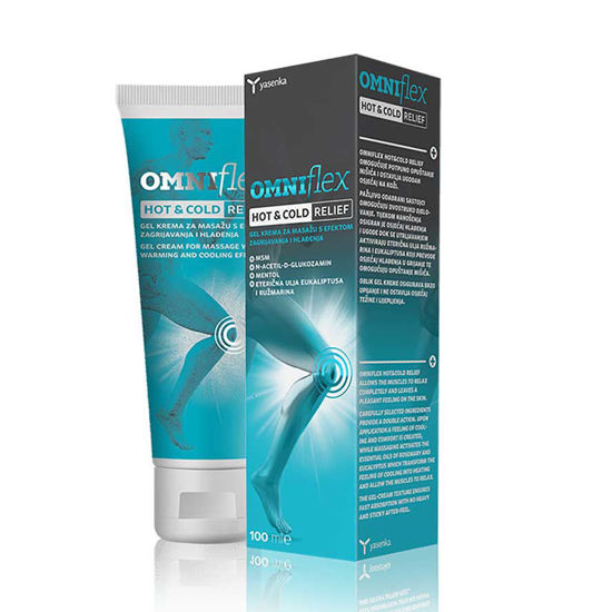Yasenka Omniflex HOT & COLD Relief gel-krema, 100 mL
