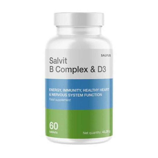 Salvit B Complex in D3, 60 tablet