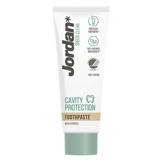 Jordan Green Clean Cavity Protection 1450 ppm F zobna pasta, 75 mL