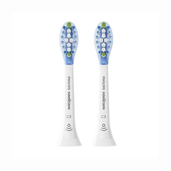 Philips Sonicare Premium Plaque Defence C3 nastavek, bela ali črna barva, 2 nastavka