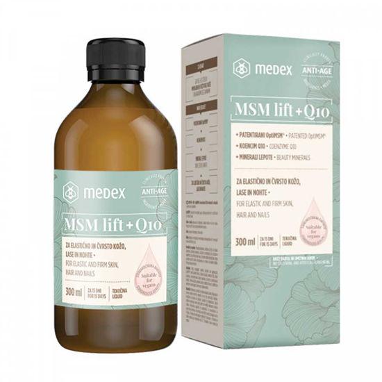 Medex MSM Lift + Q10 tekočina, 300 mL