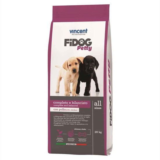 Vincent Fidog Petty hrana za pasje mladiče, 20 kg