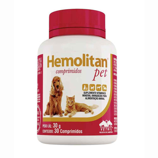 Vetnil Hemolitan Pet, 30 tablet