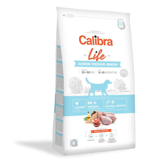 Calibra Life Junior Medium piščanec, 12 kg