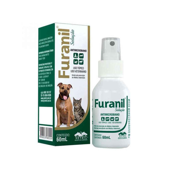 Vetnil Furanil razkužilo za rane, 60 mL
