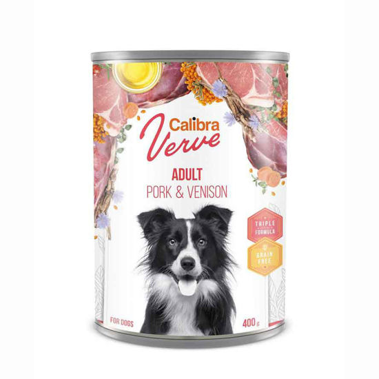 Calibra Verve Adult konzerva svinjina & divjačina za pse, 400 g