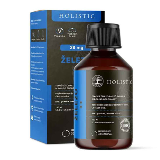 Holistic Tekoče železo, 250 mL