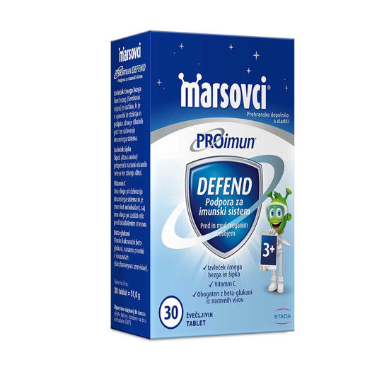 Marsovci PROimun Defend, 30 žvečljivih tablet