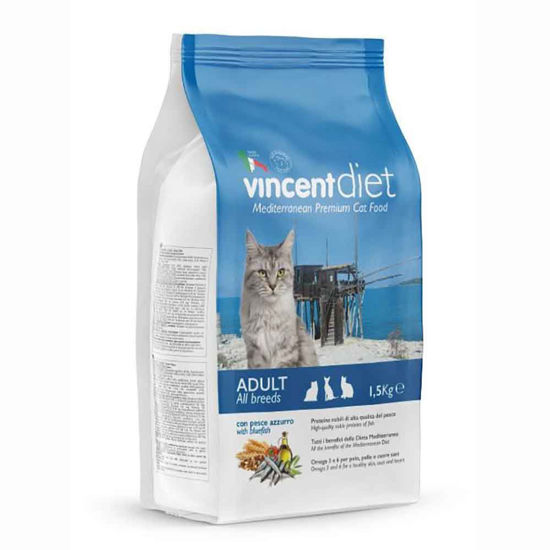 Vincent Diet Cat Adult riba, 1.5 kg