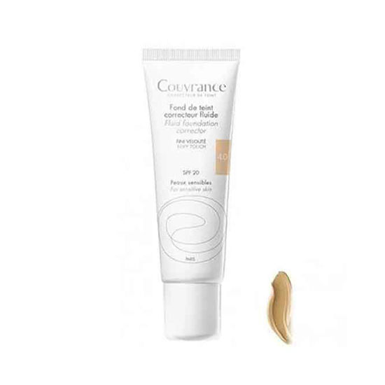 Avene Couvrance korektivni tekoči puder - odtenek 04/miel (med), 30 mL