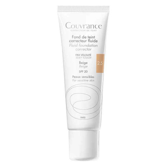 Avene Couvrance korektivni tekoči puder - odtenek 2.5/bež, 30 mL