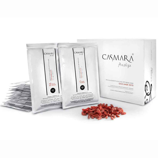 Casmara Goji Peel-Off maska, 25 g prahu in 100 mL gela