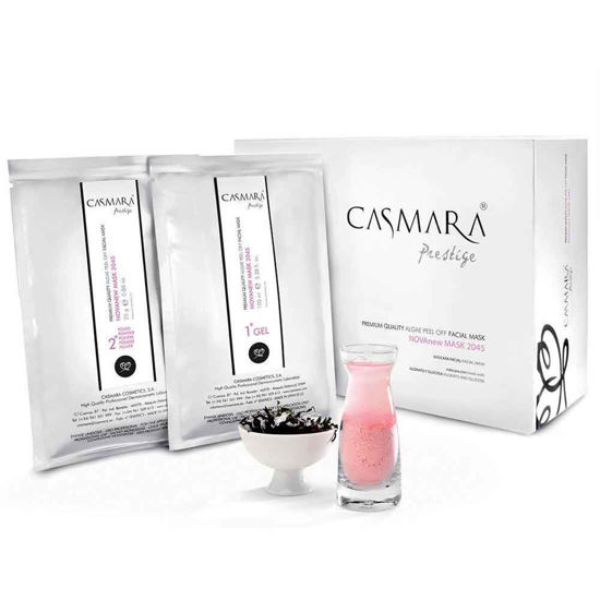 Casmara Novanew Peel-Off maska, 25 g prahu in 100 mL gela
