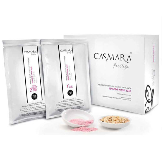 Casmara Sensitive Peel-Off maska, 25 g prahu in 100 mL gela