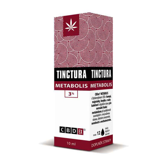 CBDex Tinctura Metabolis 3 %, 10 mL