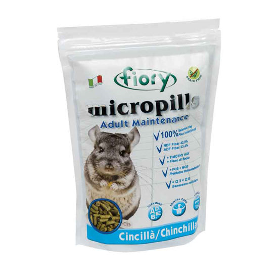 Micropills hrana brez žit za činčile, 850 g ali 2 kg