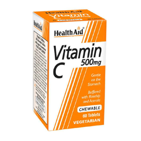 HealthAid vitamin C, 60 žvečljivih tablet