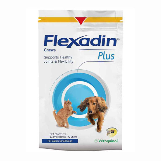 Flexadin Plus Mini mačka/pes <10kg, 30 ali 90 žvečljivih tablet