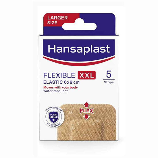 Hansaplast Flexible Elastic XXL obliž, 5 obližev