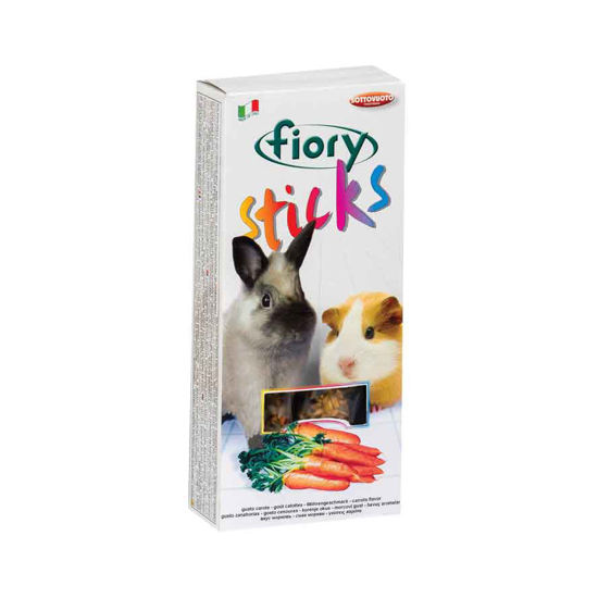 Fiory palčke za kunce & morske prašičke, različni okusi, 100 g