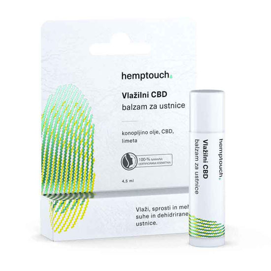 Hemptouch vlažilni CBD balzam za ustnice, 4.5 mL