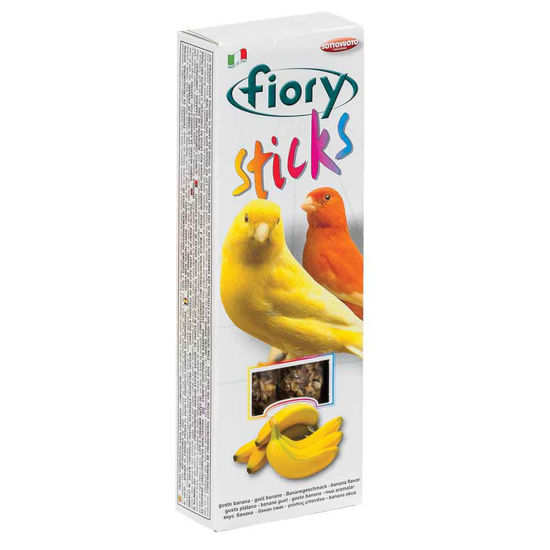 Fiory semenska palčka za kanarčke z banano, 60 g