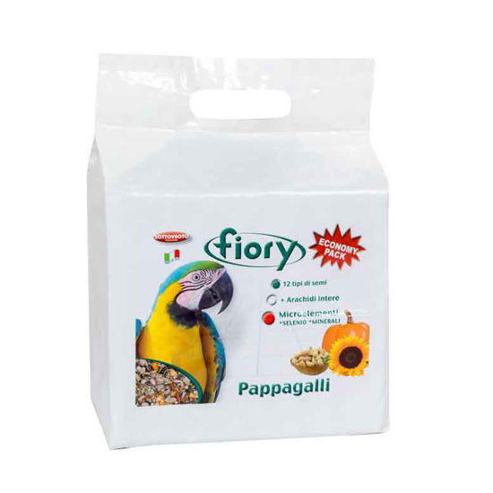 Fiory mešanica za velike papige, 2,8 kg (4x700g)