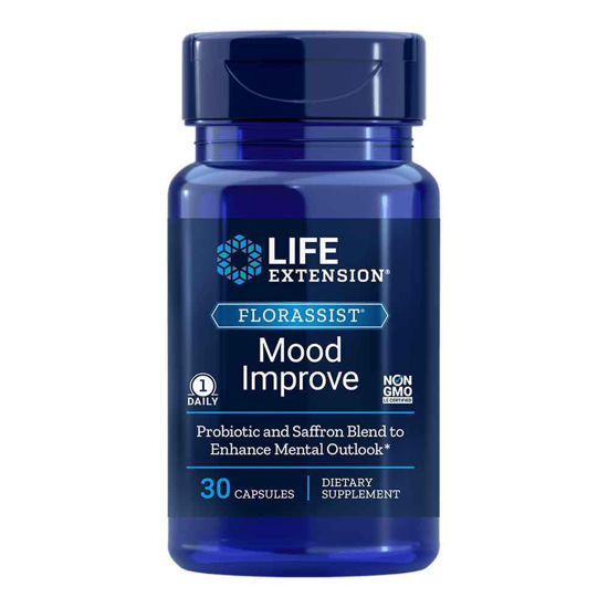 Life Extension Florassist Mood Improve razpoloženje, 30 kapsul