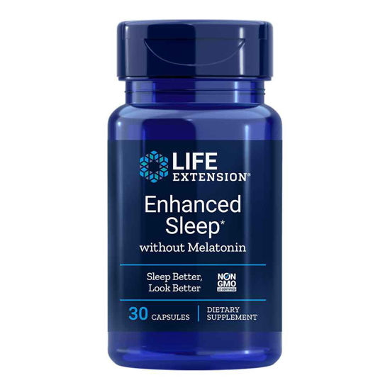 Life Extension okrepljen spanec brez melatonina, 30 kapsul