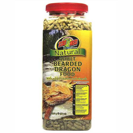 Zoo Med naravna hrana za odrasle bradate agame, 567 g
