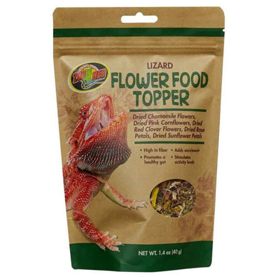 Zoo Med Flower Food Topper za kuščarje, 40 g