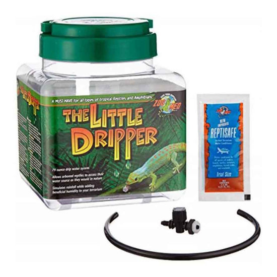 Zoo Med Little Dripper, vodni kapalec za terarij 2L, 1 pripomoček